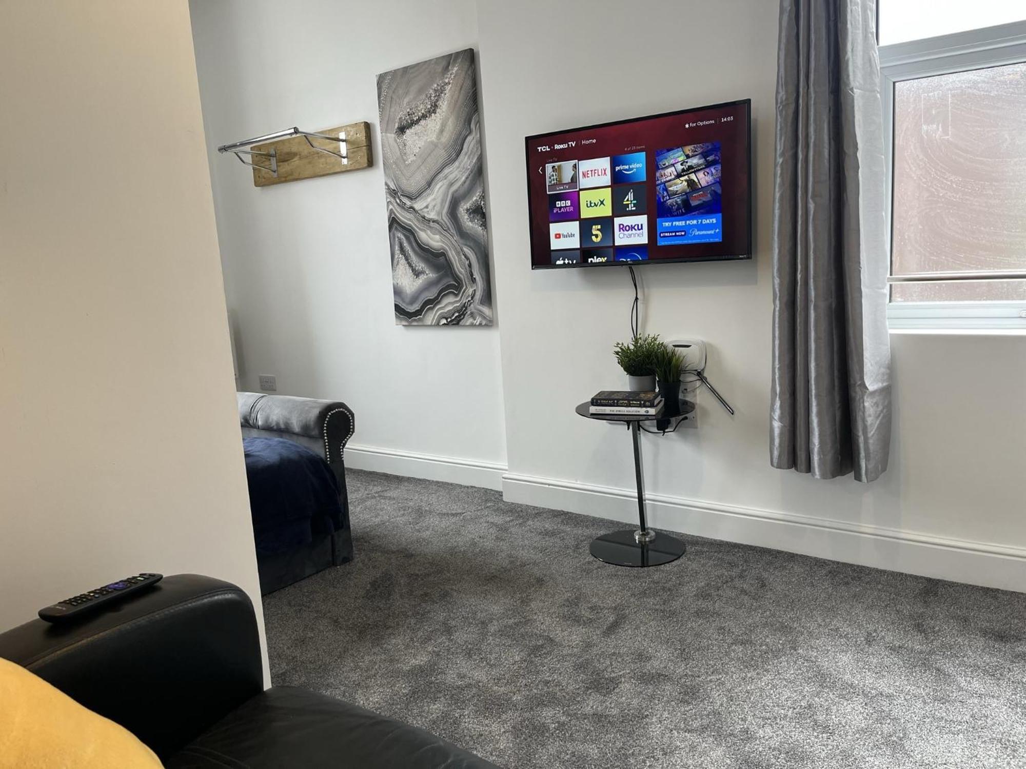 Apartment Modern 1 Bed For Comfy In Preston *