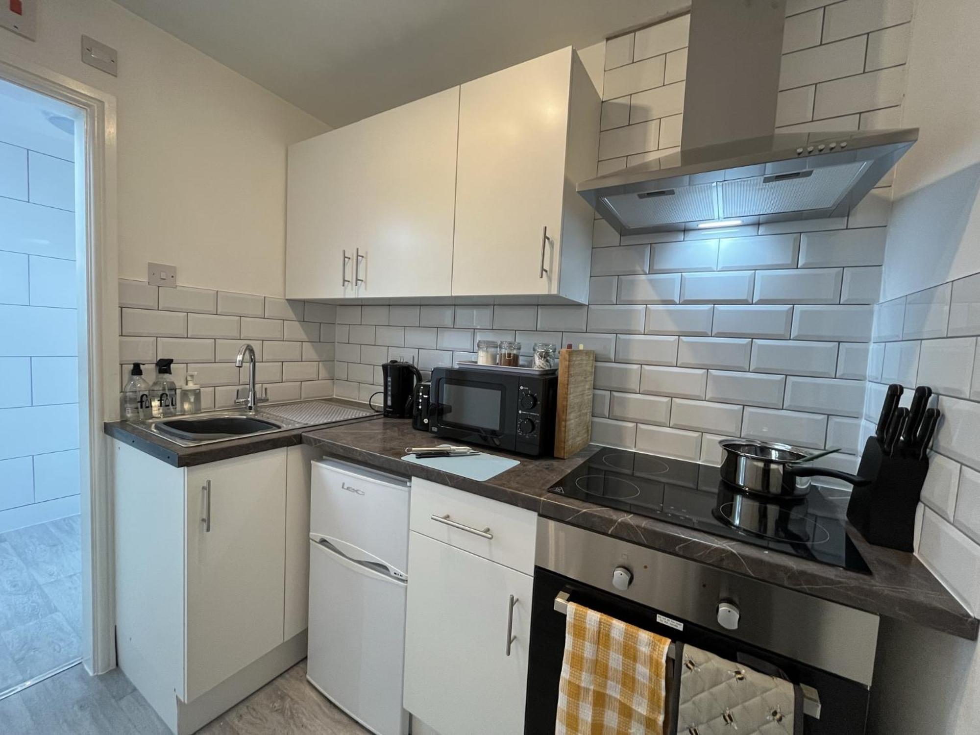 Apartment Modern 1 Bed For Comfy In Preston *